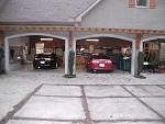 Supras in garage